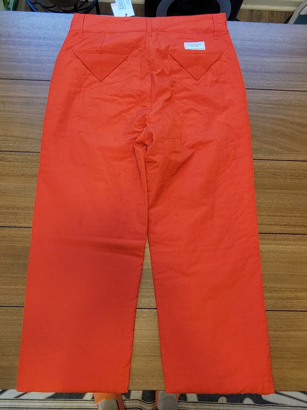 Honor The Gift "H" Quilted Pants in Orange (Size 30)
